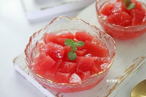 小暑吃瓜西瓜露,小暑时节西瓜露的清凉诱惑